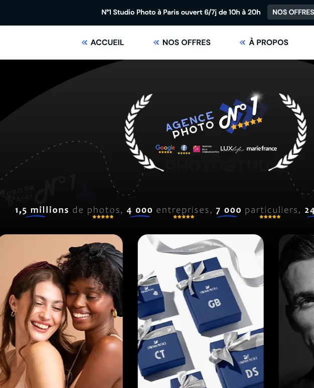 Refonte de site e-commerce optimisé pour le référencement